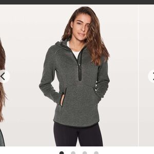 Lululemon Fleece & Thank You Pullover
Heathered Black / Black